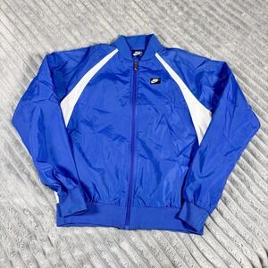 Nike Blue Tag Youth size XL full zip 80sVintage lightweight windbreaker‎ Jacket